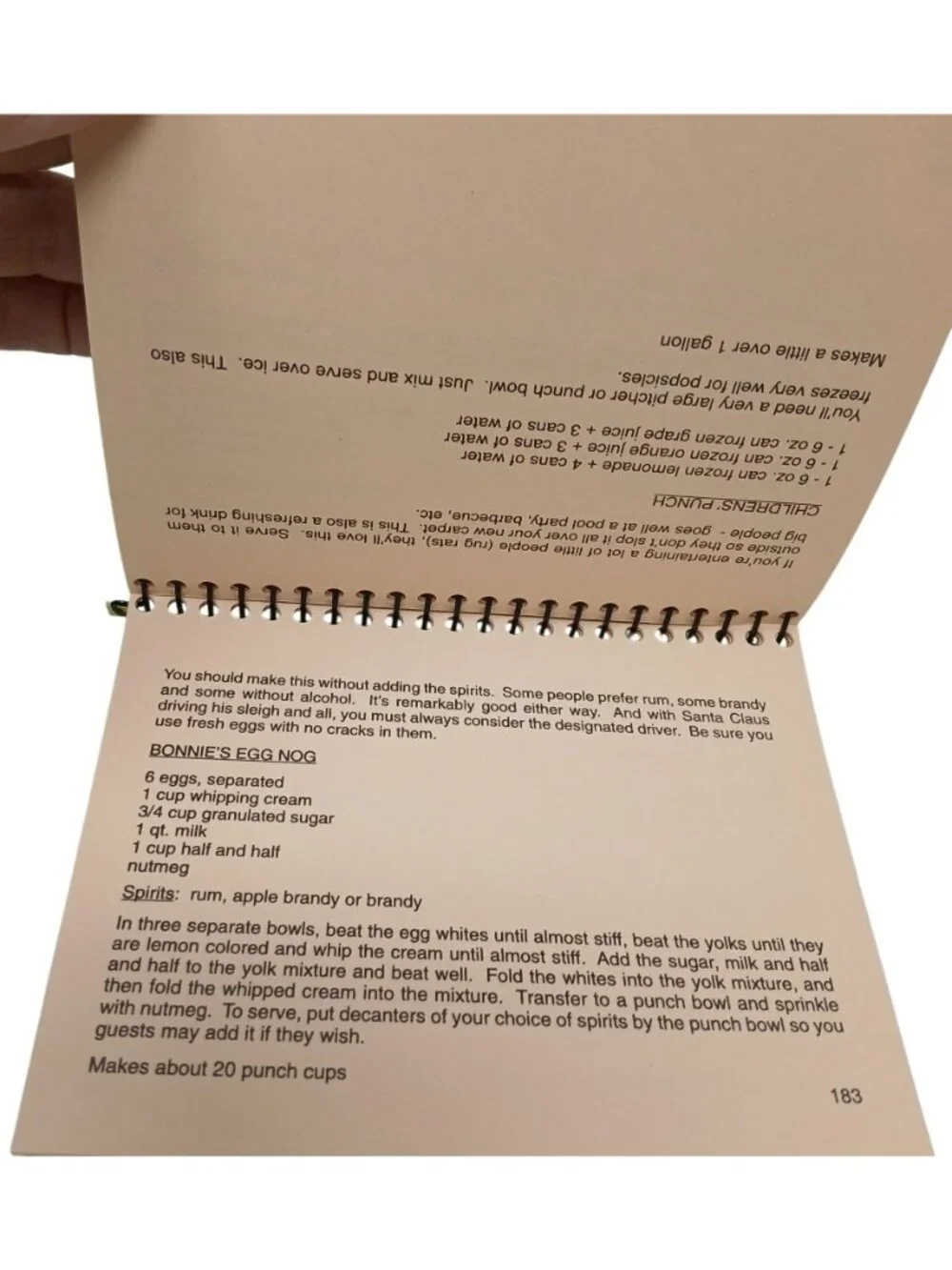 Another Damn Cookbook Paperback Spiral Bound 1987 2nd Pr 204 Recipes #H-4